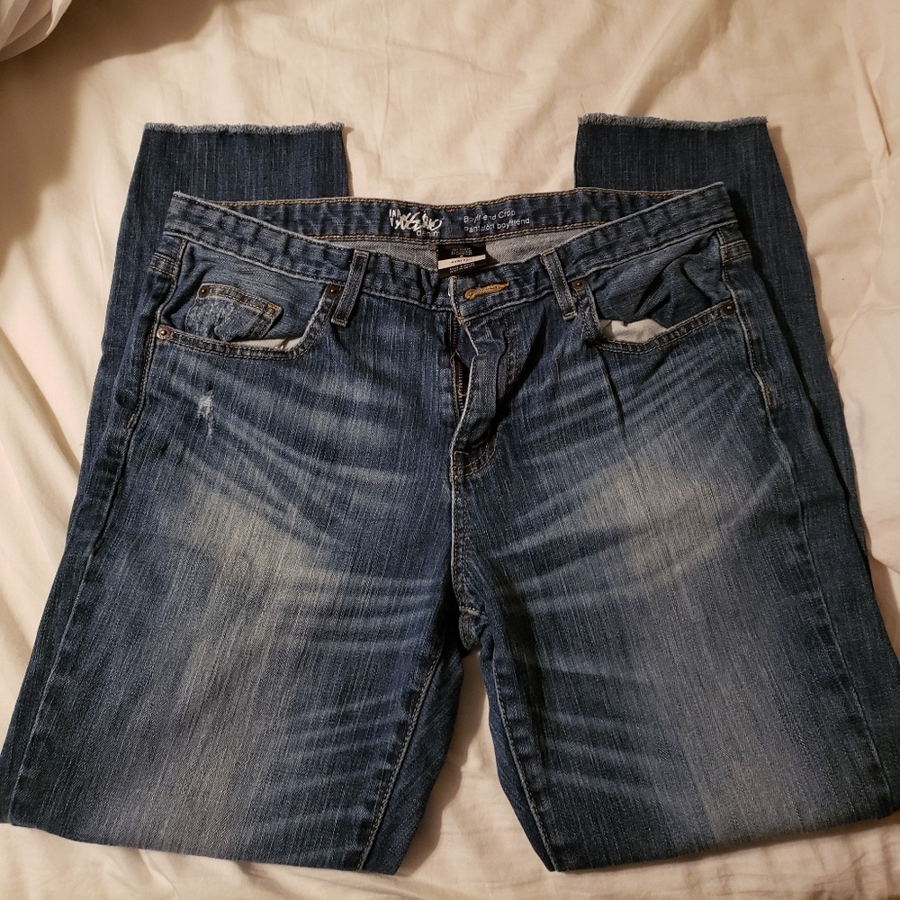 Mossimo crop boyfriend jeans